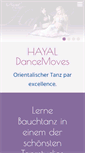 Mobile Screenshot of hayal-orientalmoves.de